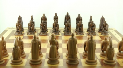 Шахматный комплект "Ледовое побоище" 